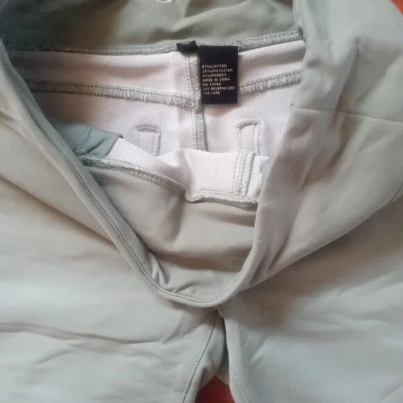 DG2 DIANE GILMAN Sage Green Pull-On Pant XSP Boot Cut Rolled Hem Whiskered XS - Picture 5 of 8